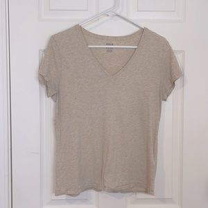 Plain v neck polo shirt